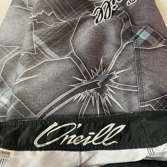 O’Neill Boarding Shorts.Grey/Blue. Size: 32 Men’s. - Picture 7 of 7
